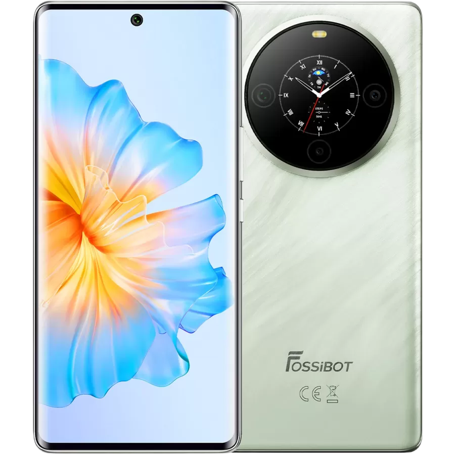 Telefon FOSSiBOT S3 Pro 4G 6.67 AMOLED Curved 5000mAh NFC Android 14 6GB RAM 128GB Green