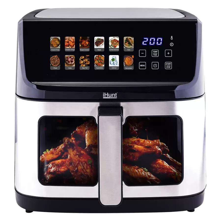 Friteuza cu Aer Cald iHunt Bro 11L 12 Programe
