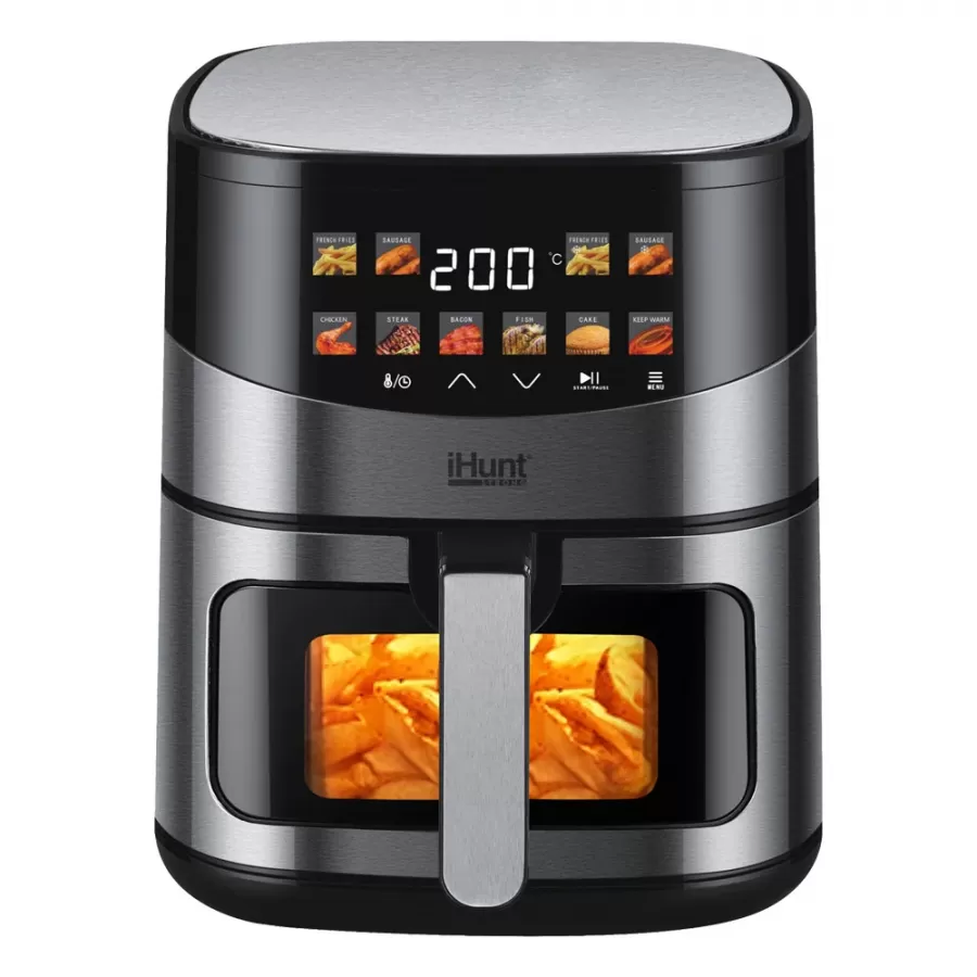 Friteuza cu Aer Cald iHunt Bro Ultra 6.5L 1200W