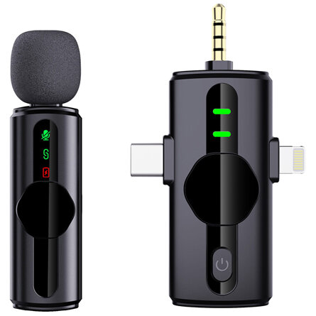 MICROFON LAVALIERA 3 IN 1