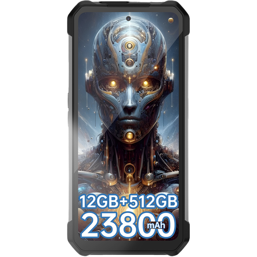 Telefon rezistent Unihertz 8849 Hike, 4G, 6.79   120Hz, Helio G200, 12GB RAM, 512GB, NFC, 23800mAh, Android 15 - imagine 2