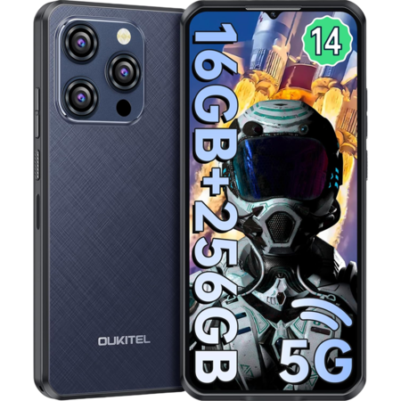Telefon mobil OUKITEL WP52 256GB 16GB RAM Dual Sim 5G Blue
