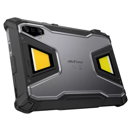 Tableta Rugged Ulefone Armor Pad 5 Pro 5G Display IPS 11Inch FHD+ 90Hz 15GB RAM + 512GB 24200mAh NFC IP68 IP69K Android 15 Negru