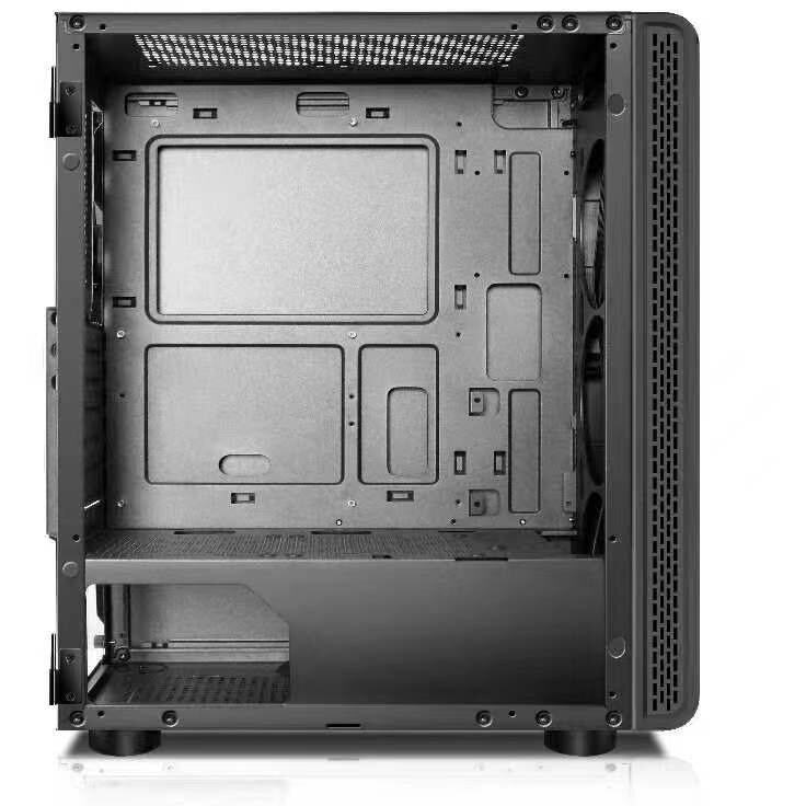 Carcasa Power Train GC360510B TG USB3.0 Midi ATX Negru — imaginea 2