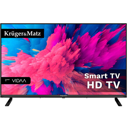 Televizor LED 80cm 32inch KM0232-V3 HD Ready Smart TV WiFi CI+ Negru