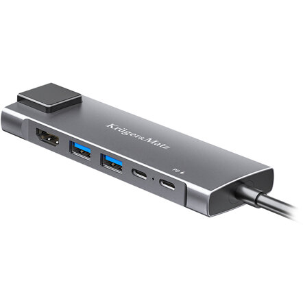 ADAPTOR HUB USB TIP C HDMI/2X USB3.0/2X USB TIP C/RJ45