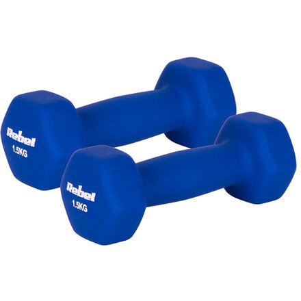 Gantera Fonta Rebel 2 x 1.5kg Albastru