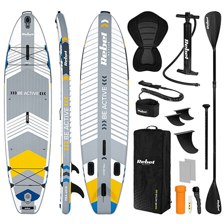 SET PLACA GONFLABILA STAND UP PADDLE SUP PRO REBEL ACTI