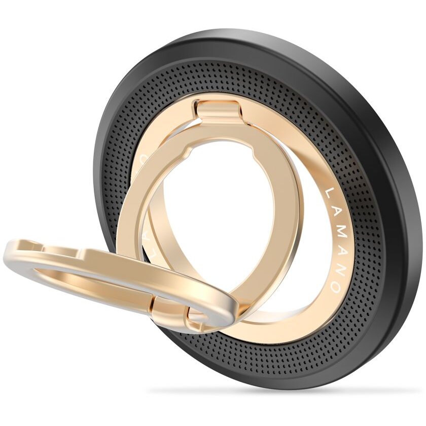 Suport MMR700 Lamano, Compatibil MagSafe, Black / Gold