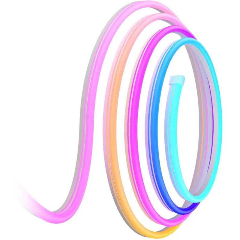 Banda LED Govee Neon Rope 2 H61D4-B RGBIC, Inteligenta, 4m, Sincronizare Muzica, Matter, Wifi, Alexa, Google Asistant -negru - imagine 2