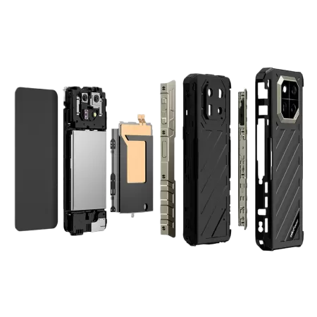 Smartphone Ulefone Armor 22 4G Dual SIM 6.58Inch 8GB RAM + 256GB NFC IP68 IP69K Android 13 Negru/Verde