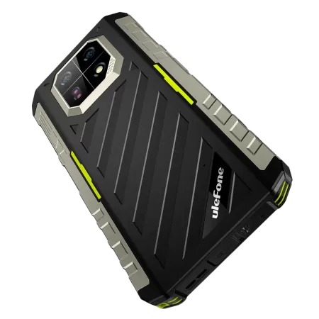 Smartphone Ulefone Armor 22 4G Dual SIM 6.58Inch 8GB RAM + 256GB NFC IP68 IP69K Android 13 Negru/Verde