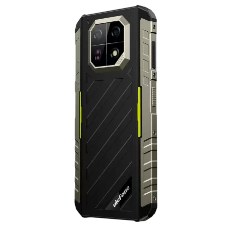 Smartphone Ulefone Armor 22 4G Dual SIM 6.58Inch 8GB RAM + 256GB NFC IP68 IP69K Android 13 Negru/Verde