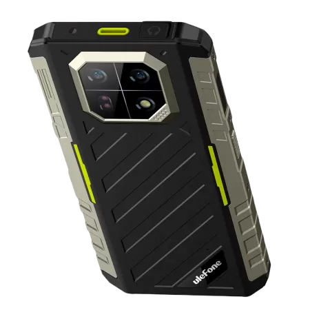 Smartphone Ulefone Armor 22 4G Dual SIM 6.58Inch 8GB RAM + 256GB NFC IP68 IP69K Android 13 Negru/Verde