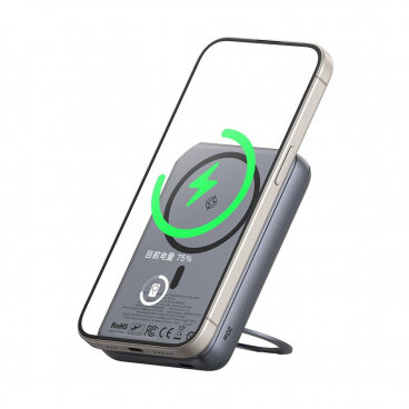 Baterie Externa Mcdodo Wireless MC-8371 Meta 10000mAh 20W PD + FQI 1 x QI - 1 x USB-C Gri