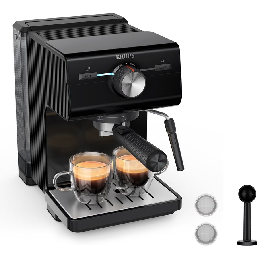 Espressor Cafea Authentic XP381810 Semi-auto 2L Negru