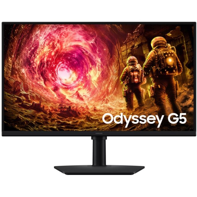 Monitor Gaming LS27FG502EUXEN 27Inch Odyssey QHD G5 G50F 2560x1440 16:9 300cd/m2 1 ms HDMI USB DP Negru