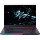 Laptop Acer Predator Helios 16 AI WQXGA OLED 16 inch Intel Core Ultra 9 275HX 32GB 2TB SSD RTX 5070 Ti Windows 11 Pro Abyssal Black