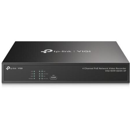 NVR TP-LINK VIGI NVR1004H-4P, 4 Canale, PoE - imagine 2