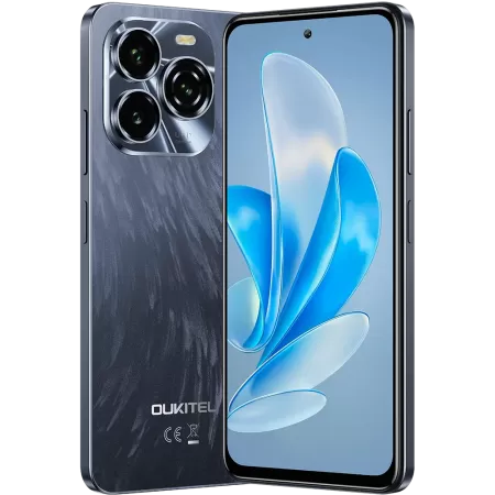 Telefon OUKITEL C65 4G Octa-Core 6.7inch HD+ 90Hz 4GB RAM 128GB 5150mAh Android 15 Dark Blue