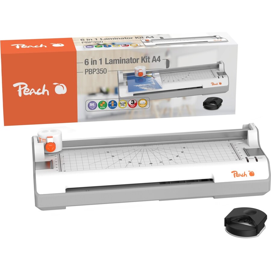 Consumabil 6 in 1 laminator including corner rounder and trimmer A4 (PBP350 )