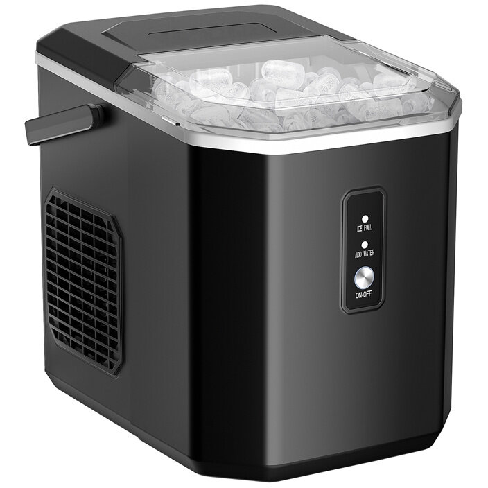 Aparat de Facut Gheata IM011 Rezervor Apa 1.2L Negru