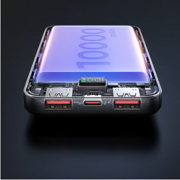 Baterie Externă McDodo MC-4220 10000mAh 22.5W QC + PD 2 x USB-A - 1 x USB-C Negru — imaginea 5