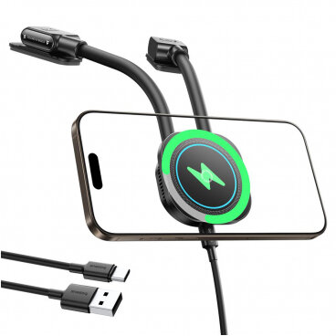 Incarcator Auto Wireless PrimeTrip C03s Pro 15W 1.67A Negru