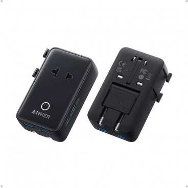 Incarcator Retea Nano Travel 20W 3A 2 x USB-A - 2 x USB-C Negru