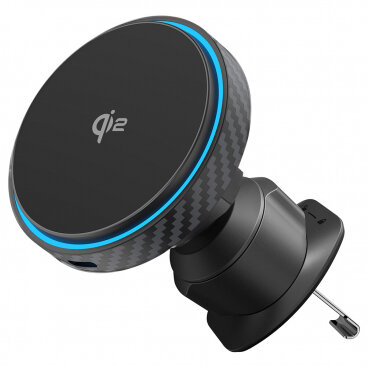 Incarcator Proove Auto Wireless Graphite Circle 15W 1.67A Negru