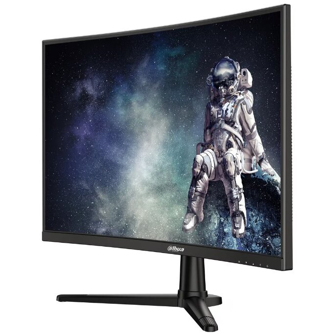 Monitor Dahua DHI-LM27-E240C 27 Inch Full HD VA 240Hz 1ms MPRT HDR 10 Curbat HDMI 2.0 Display Port Negru — imaginea 3