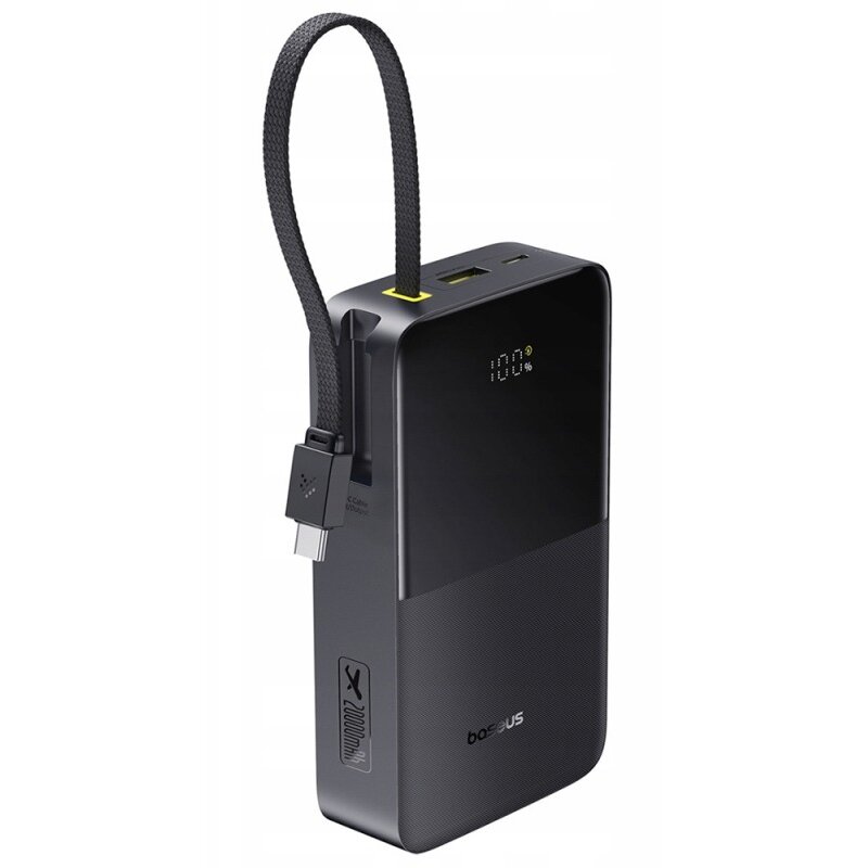 Baterie Externa Baseus EnerFill Bipow2 Pro 20000mAh 22.5W QC + PD 1 x USB-A - 2 x USB-C Negru