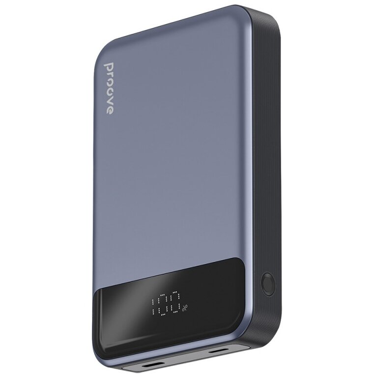 Baterie Externa Proove Hoodman 10000mAh 20W PD + FQI 1 x QI - 1 x USB-C Gri
