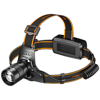 Lanterna Frontală Superfire HZ01 LED UV 395nm IP44 Negru