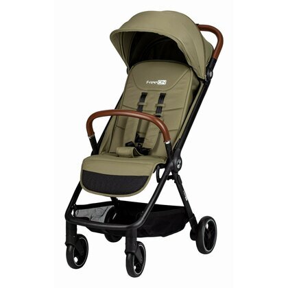 Cărucior Sport FreeON Bold Pliabil Automat Roți cu Suspensii De la Nastere Până la 22kg Spătar Reglabil in 3 Poziții Green Army