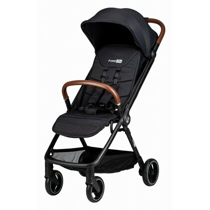 Cărucior Sport FreeON Bold Pliabil Automat Roți cu Suspensii De la Nastere Până la 22kg Spătar Reglabil in 3 Poziții Negru