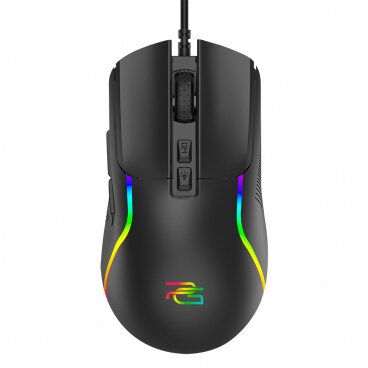 Mouse Gaming Wired USB Proove Assembler RGB 12400DPI Negru