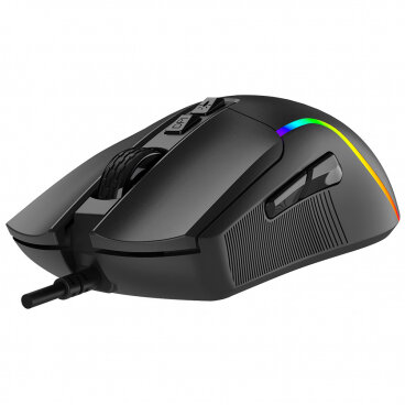 Mouse Gaming Wired USB Proove Assembler RGB 12400DPI Negru — imaginea 3