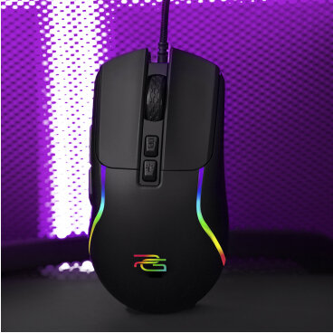 Mouse Gaming Wired USB Proove Assembler RGB 12400DPI Negru — imaginea 6