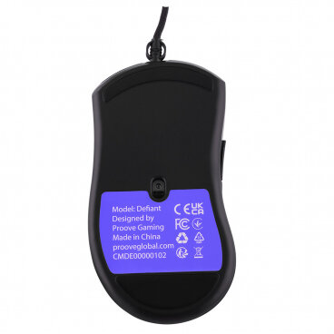 Mouse Gaming Wired USB Proove Defiant RGB 7200DPI Negru — imaginea 6