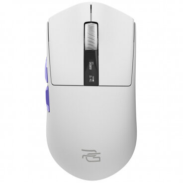 Mouse Gaming Wireless Proove Jester 800DPI - 26000DPI Afișaj OLED Alb