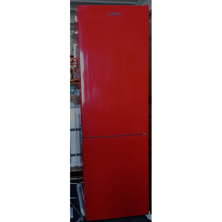 Combina Frigorifica Resigilat Primo IHMC33XN Clasa F Capacitate 341L Less Frost Raft Vinuri Rosu