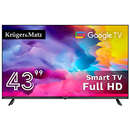 LED  109cm 43inch KM0243FHD-G Full HD Smart TV WiFi CI+ Negru