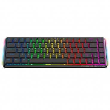 Tastatura Gaming Wireless Proove AFK RGB BT / Wi-Fi / Wired 1.5m Negru — imaginea 4