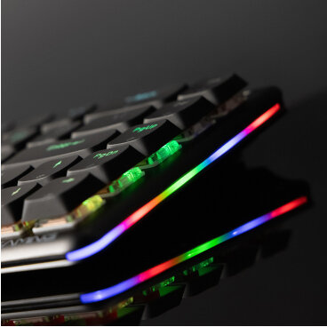 Tastatura Gaming Wireless Proove AFK RGB BT / Wi-Fi / Wired 1.5m Negru — imaginea 6