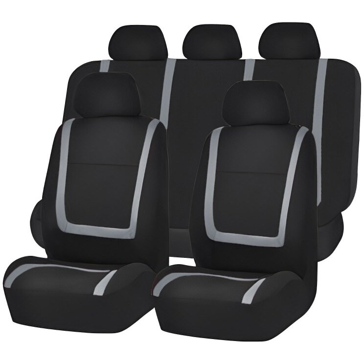 Huse Universale pentru Scaune Auto Burete 2mm Gri