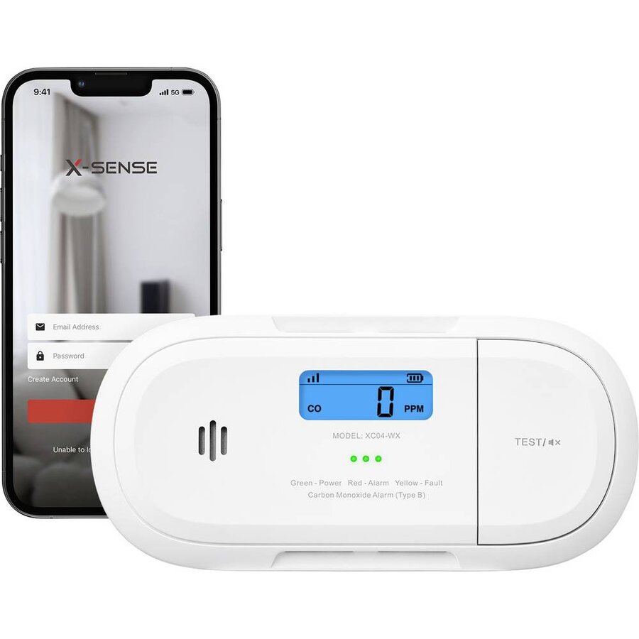 Detector de Monoxid de Carbon ZASXS00171WEU / XC04-WX White