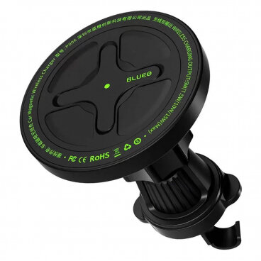 Incarcator Blueo Auto Wireless Ape Legend 15W 1.67A Negru