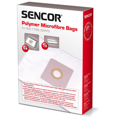 SET 5 SACI ASPIRATOR SVC 770 SENCOR