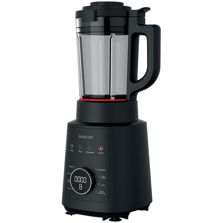 Blender Multifunctional S-SBU0510BK Cana Sticla 1.5L 7 Programe Presetate 9 Trepte de Viteza 1200W Negru